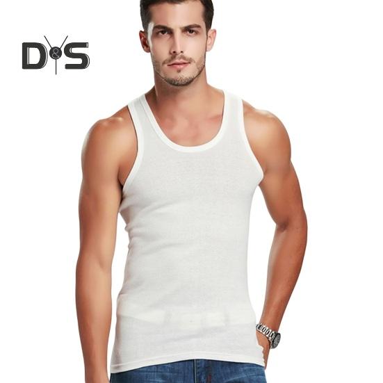 

Летний мужской спортивный жилет без рукавов с круглым вырезом, однотонный быстросохнущий эластичный пуловер с хорошей воздухопроницаемостью, баскетбольная майка для тренировок в тренажерном зале M белый