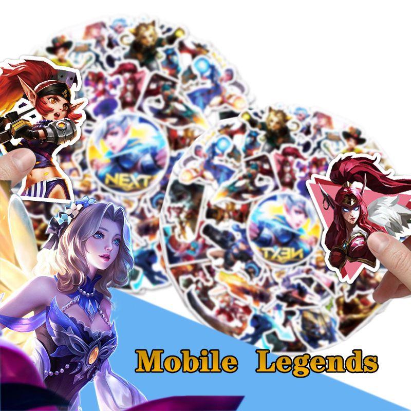 Legends Mobile 550pcs Game Stickers For Motorcycle Refrigerator Skateboard