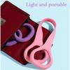 Multi-Level Resistance Elastic Fitness Bands for Men and Women Ideal for Yoga Pilates Strength Training Physical Therapy