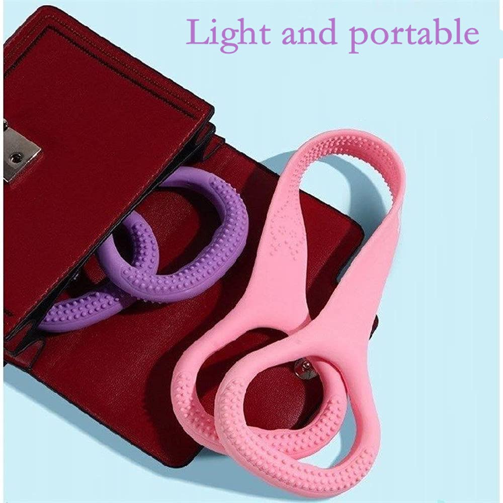Multi-Level Resistance Elastic Fitness Bands for Men and Women Ideal for Yoga Pilates Strength Training Physical Therapy