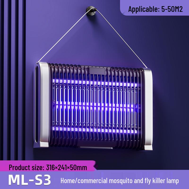 Summer Home Light Wave Foldable Electric Mosquito Swatter and Outdoor Automatic Mosquito Killer Lamp