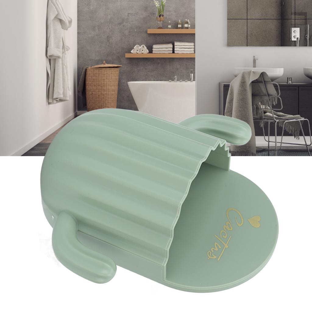 Wall Mounted Storage Box Hole Punching Cactus Shaped Toothpaste Toothbrush Comb Storage Rack for Bathroom