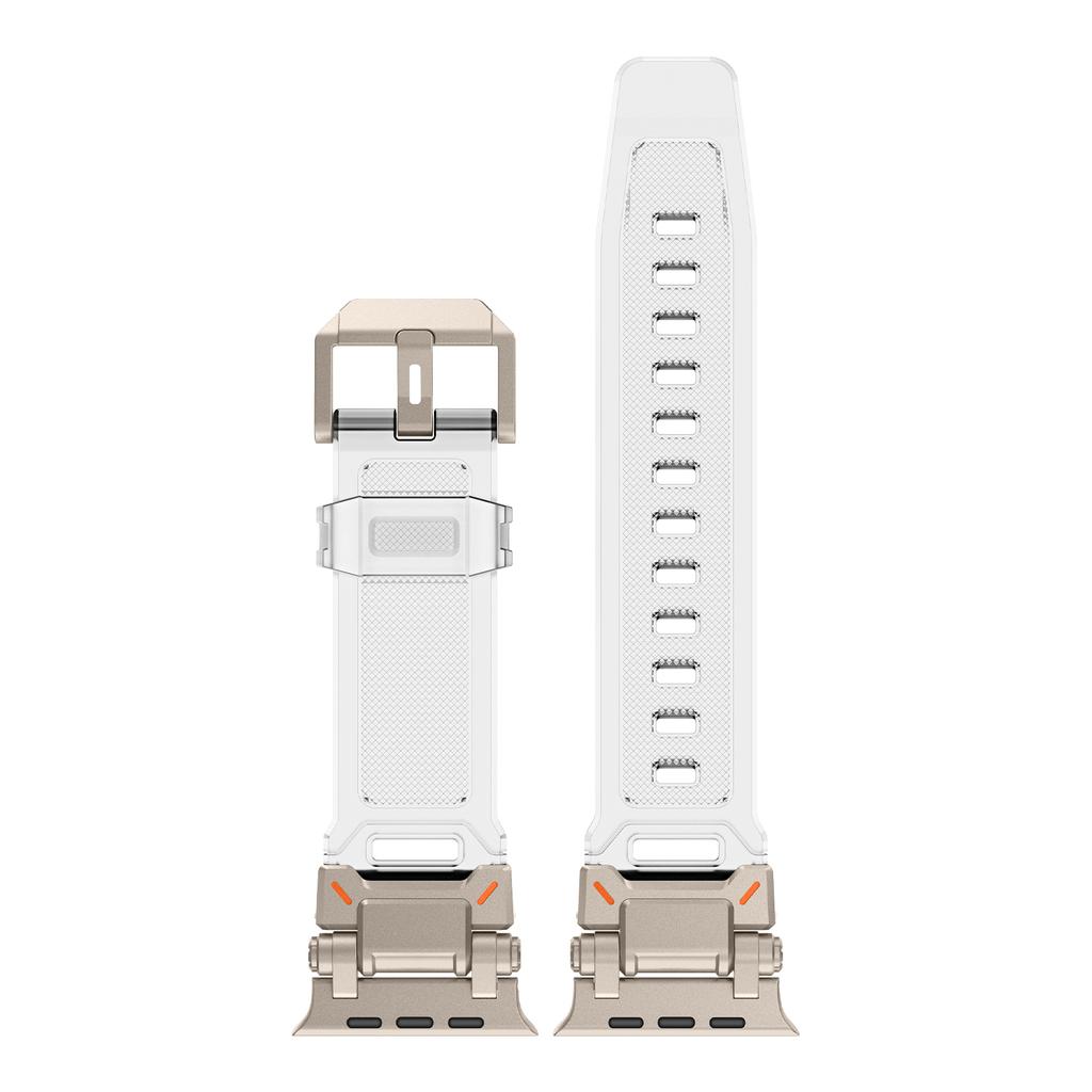 Silikonarmband+TPU-Hülle für Apple Watch Armband Ultra2 10 46mm 49mm 44mm 45mm Schutzhülle Armband für IWatch Serie 9 8 7 6 SE