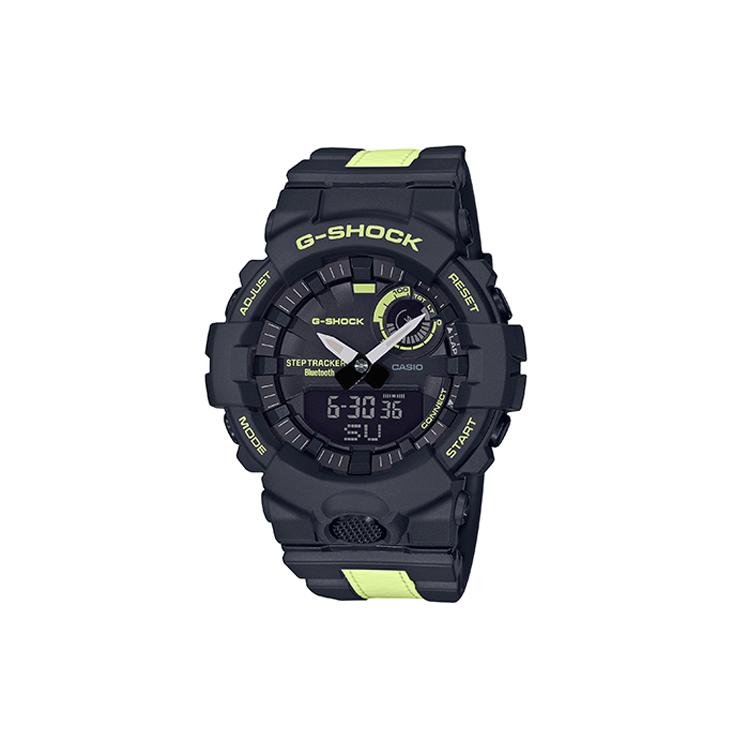 CASIO G SQUAD Quartz Movement Watch Men s Watches Black Dial GBA-800LU-1A1 Black