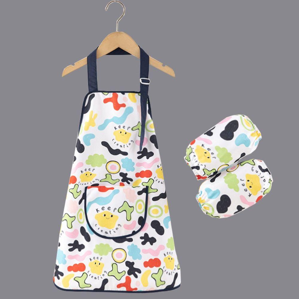 Waterproof Children Painting Apron Polyester Baking Bibs Gifts Art Bibs
