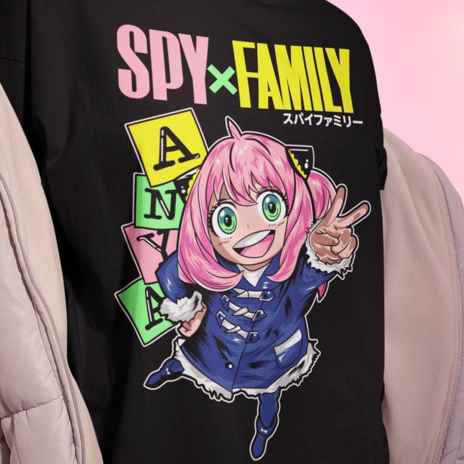 Anya Forger Shirt - Spy X Family Anime Tee XL