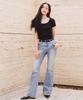 LEE Women'S Flare Fit Denim Pants Indigo Light