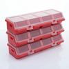 Multi-Compartment Organizer Box For Screws & Small Parts - Durable Plastic Hardware And Jewelry Storage Case