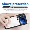 For Xiaomi 17 Pro Max Phone Case WANLONFENG XC Series TPU Acrylic Cover with Tempered Glass (Big Lens Hole)