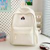 Schoolbag1011 backpack female cute small fresh bag sweet large capacity design schoolbag niche casual student backpack