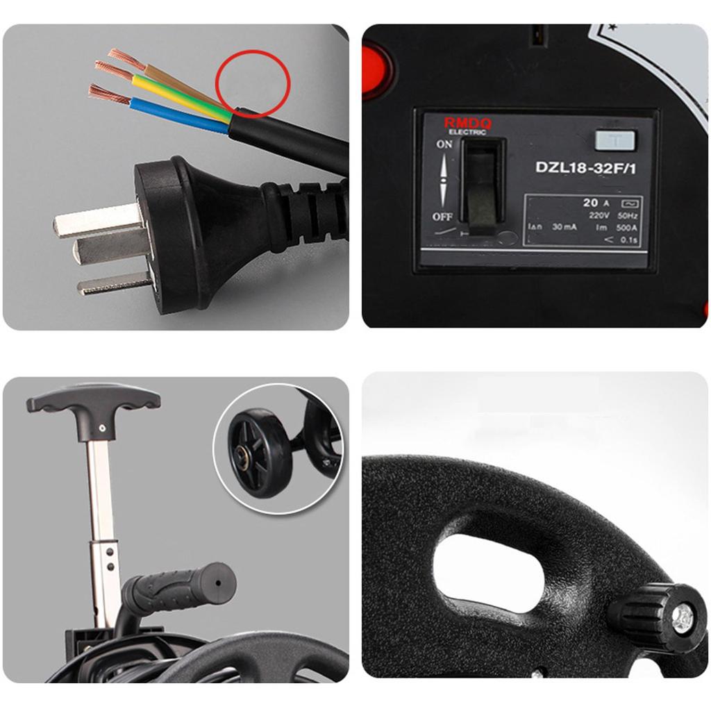 Cable Reel Holder Organizer, Sturdy Construction, Simple Storage, Suitable for Camping, Trailers,