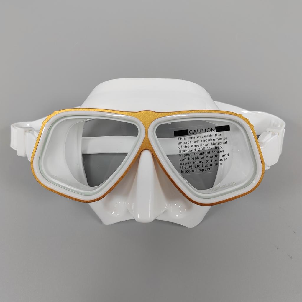 Free Diving Goggles Aluminum Alloy Frame