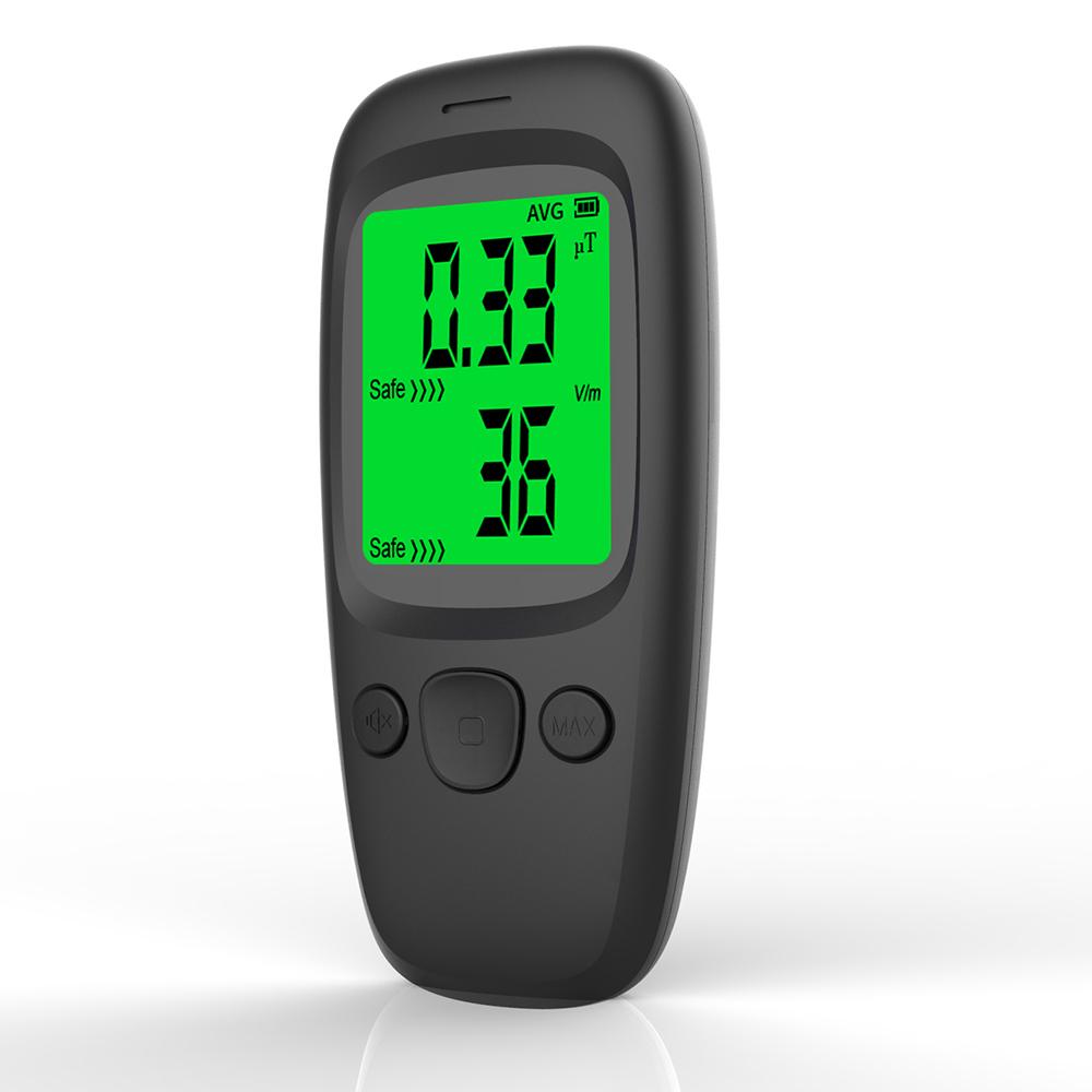 Handheld Portable LCD Display Electromagnetic Radiation Detector Magnetics Field Electric Field