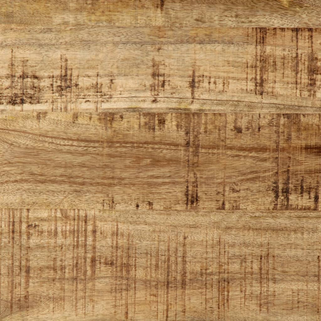 Dining Table 120x55x76 cm Rough Mango Wood