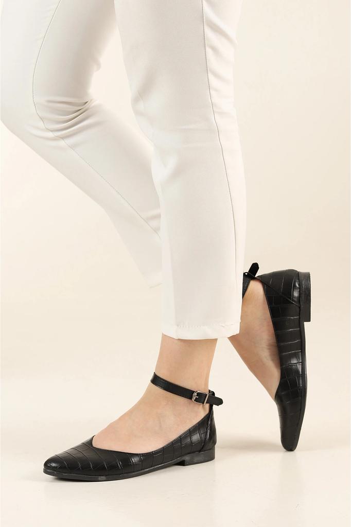 Women's Flat Shoes Shoes Ankle Buckle Ballerinas