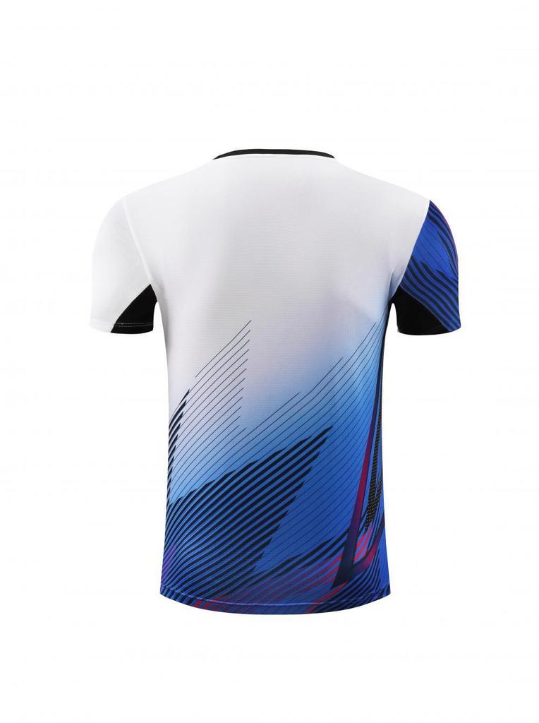 Lightweight Moisture-Wicking Breathable Short-Sleeve T-Shirt for Ping Pong, Badminton, Tennis, Volleyball - Free Shipping, In Stock