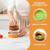 Round Burger Patty Maker Set with Meat Press DIY Beef Burger Tool for Home Cooking Camping Picnic Parties