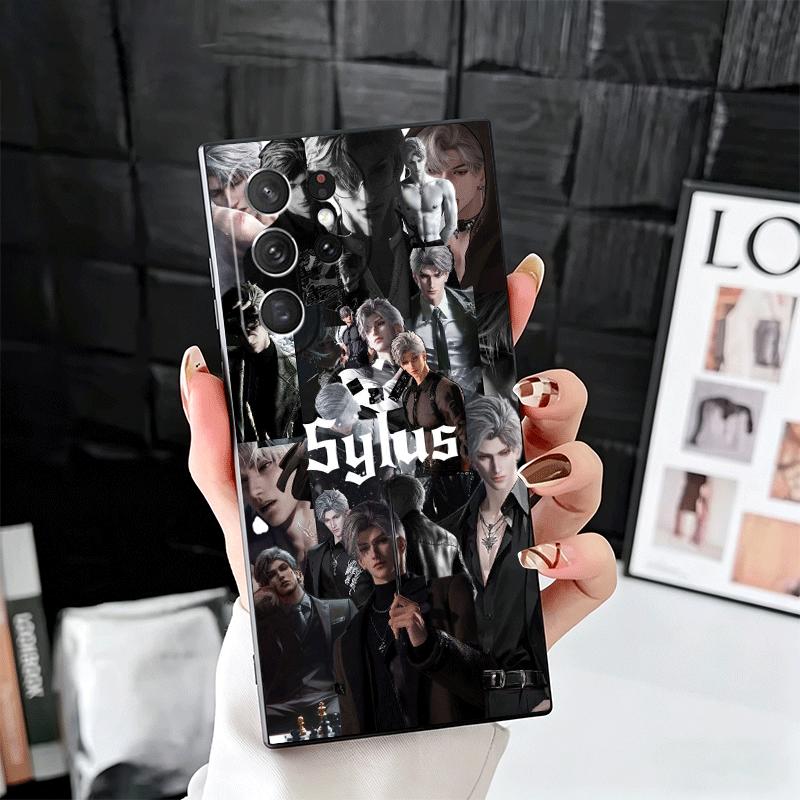 

Love And Deepspace Sylus Soft Phone Case for Samsung Galaxy S26 S25 Edge S24 Ultra S23 Plus S22 S21 FE S20 Black Cover Back Shel Samsung S25
