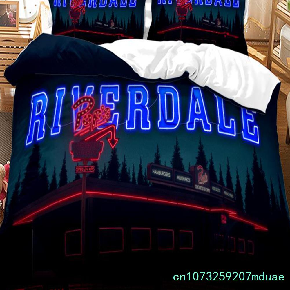 New Riverdale Printed Bedding Set 3d Bedding Set Printed Duvet Cover Sets With Pillowcases Digital Printing Comforter Cover Set