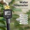 Digital Display Digital Flowmeter Electronic Water Meter  Water Consumption Measurement