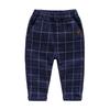 Spring New Children's Clothing Children's Plaid Trousers Boys Baby British Style Pants Children's College Casual Trousers