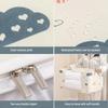 Cute Convenience Household Quilt Clothes Storage Bag Big Capacity Blanket Sorting Bag Moistureproof Dustproof Closet Storage Box