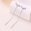 Star earline women's temperament personality trend earrings design sense cold wind earrings jewelry
