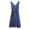 Beauty Products Mystywoman No Sleeve Denim Jumper Skirt F Blue Belt Women Used