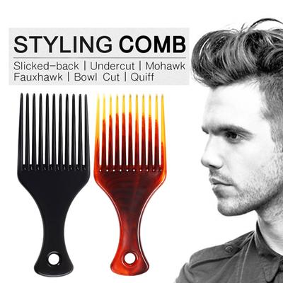 4PCS Haar Pinsel Kamm Set Breite Zahn Kamm Friseur Styling Werkzeuge Nass Pick Barber Kamm