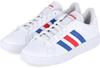 Adidas Grand Court Base 2.0 Sneakers Cloud White/ Royal Blue/ Vivid Red