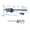 SHAHE  Hardened Stainless Steel 0-150 mm Digital Caliper Vernier Calipers Micrometer Electronic Vernier Caliper Measuring Tool