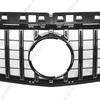 Front Bumper Grille For Mercedes A Class W176 A180 A200 A220 A250 A45 2013-2015 Car Racing Grills GT Style ABS Black/Silver