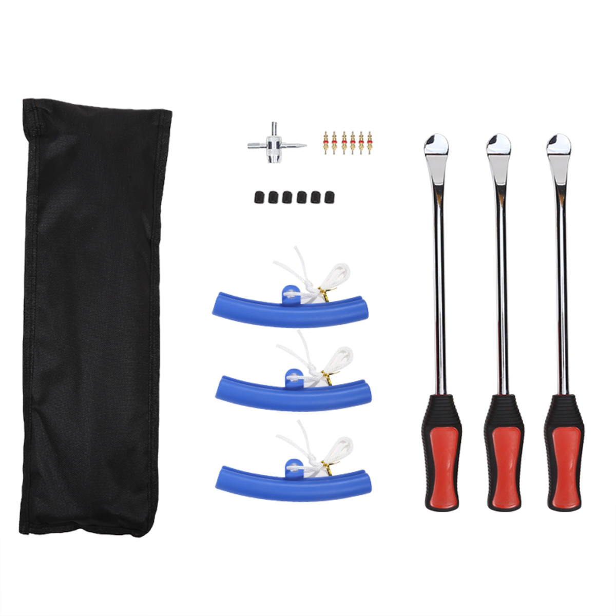 

Инструмент для ремонта шин мотоцикла, рычаги для замены шин, набор для ремонта шин Auto Spoon, рычаги для ремонта шин для велосипеда, защитный обод Spoon, инструмент для ремонта шин 19pcs