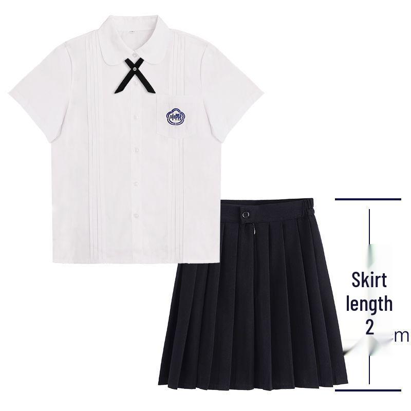 Japanese Academy Style High School JK Uniform Set for Graduation & Chorus Photos