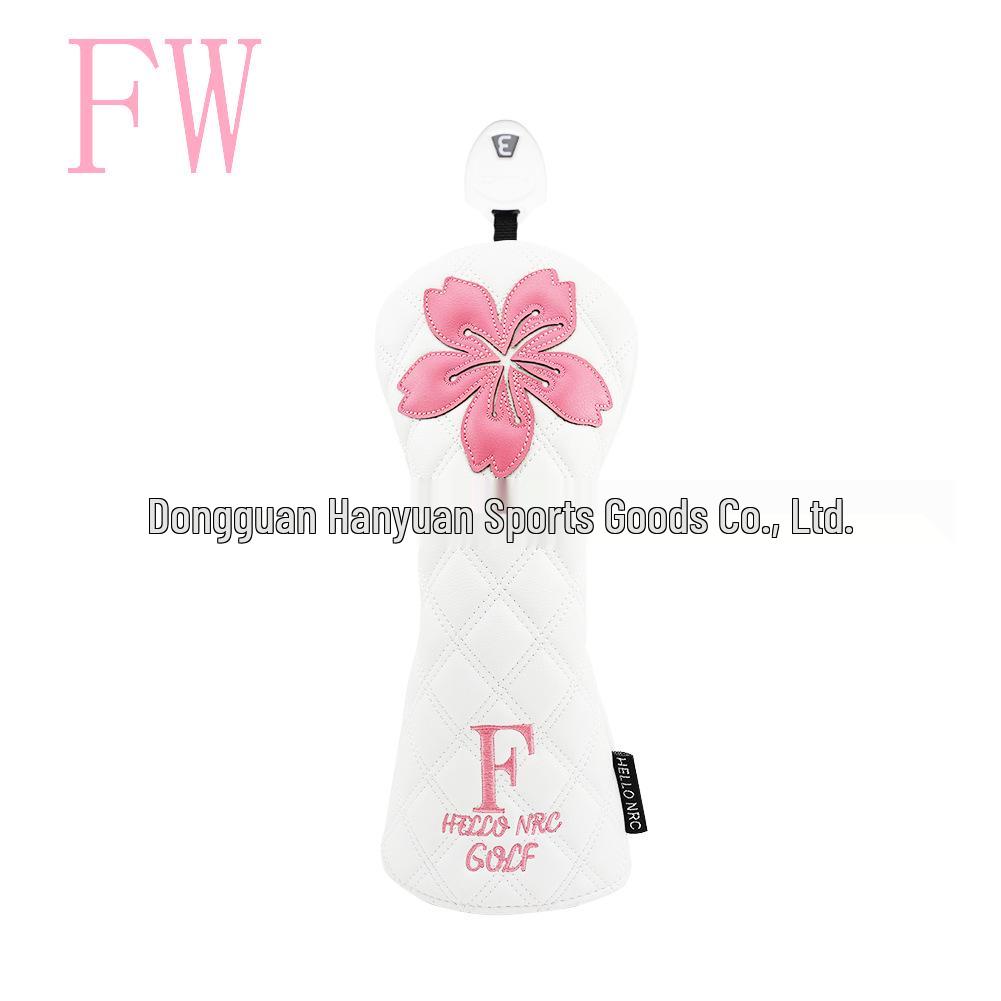 Cherry Blossom Golf Club Headcovers Set: Wood & Iron Covers