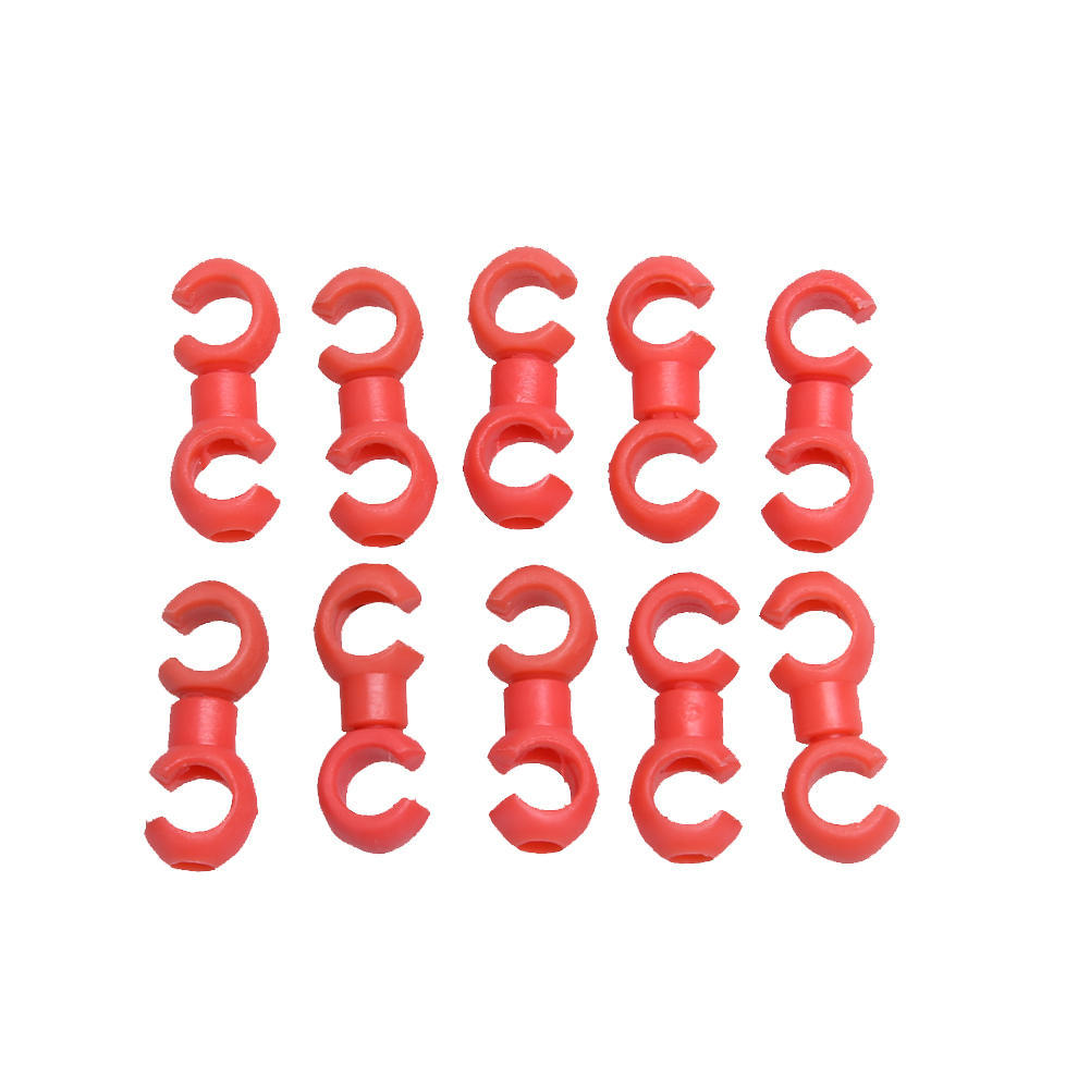 Bicycle Brake Cable Clip S Style Cable Clips Buckle Plastic Bike Cable Ties Holder Light Weight Fixed Gear Cycling Accessories