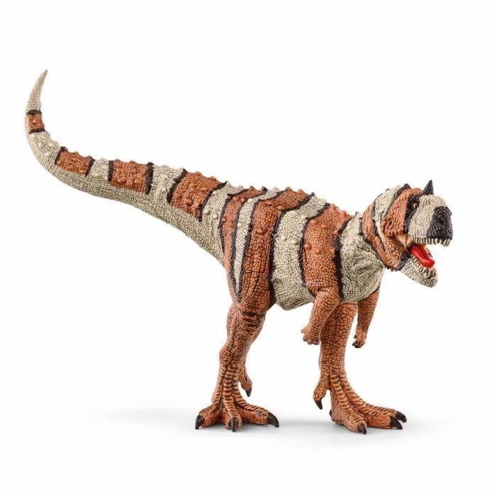 Figurine de Majungasaurus à la Mâchoire Mobile - Figurine Dinosaure Durable de l'ère Jurassique - Jouet Détaillé pour Garçons et