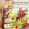 High-Speed Electric Train EMU Model with Track - Educational Children's Toy Gift