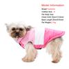 Pet Dog Clothes Winter Warm Puppy Jacket Vest With D-ring Cozy Windproof Chihuahua French Bulldog Coat For Dogs Cats Costume