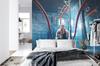 Photomural Woman During Self-Adhesive Mural 315x210