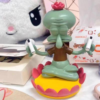 Squidward Cartoon 3D Resin Phone Holder & Desktop Ornament for Kids