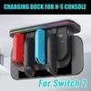Charging Dock for Nintendo Switch/2/OLED Joy-Con 4-In-1 Game Controller Joypad Charging