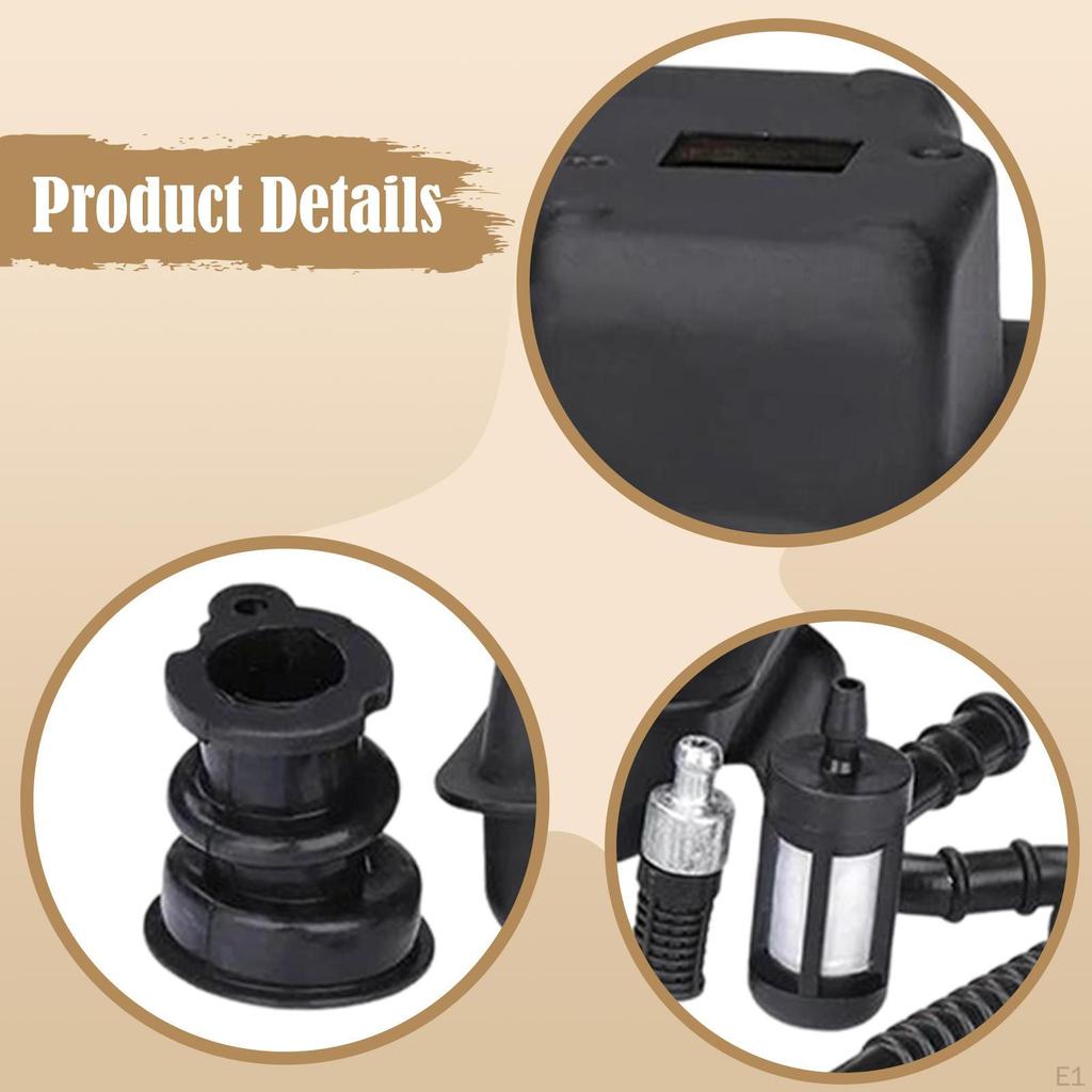 Exhaust Kit 11231481201 Accessories Chainsaw Parts Upgrade Black 11233587701 Direct Replacement for