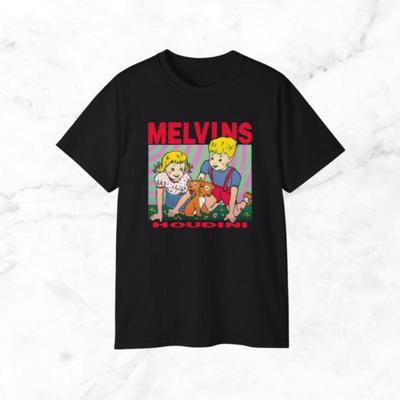 Melvins T-Shirt Houdini | Unisex Cotton Concert Tee