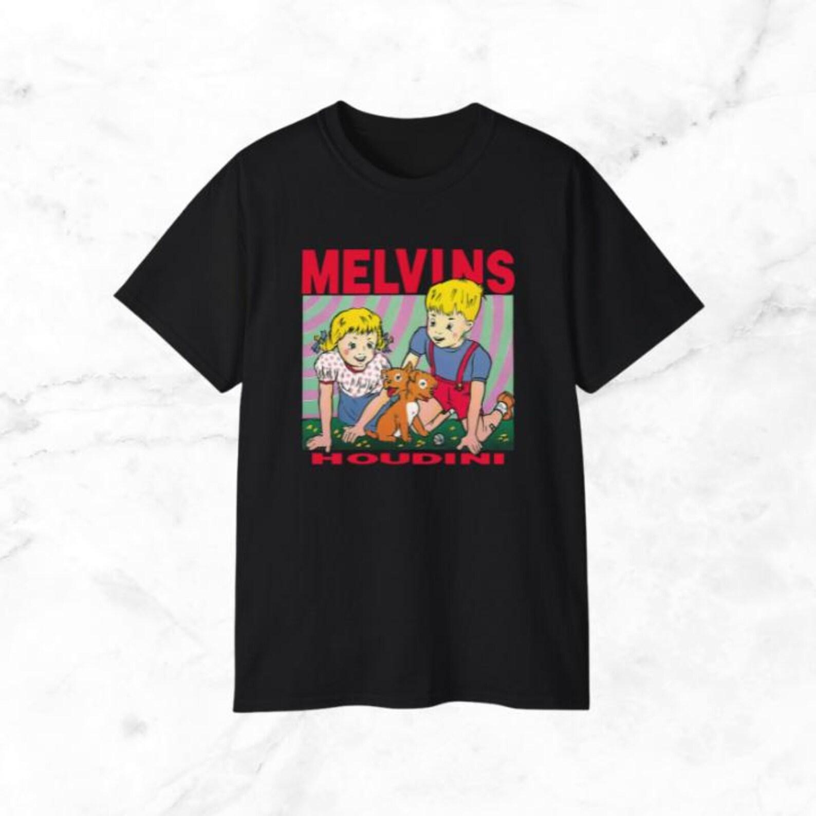 Melvins T-Shirt Houdini | Unisex Cotton Concert Tee XL
