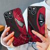 Marvel Spiderman Deadpool Phone Case for Huawei P20 P30 Pro P20 Lite 2018 P30 P40 Lite P Smart 2019 P Smart Z Soft TPU Shell