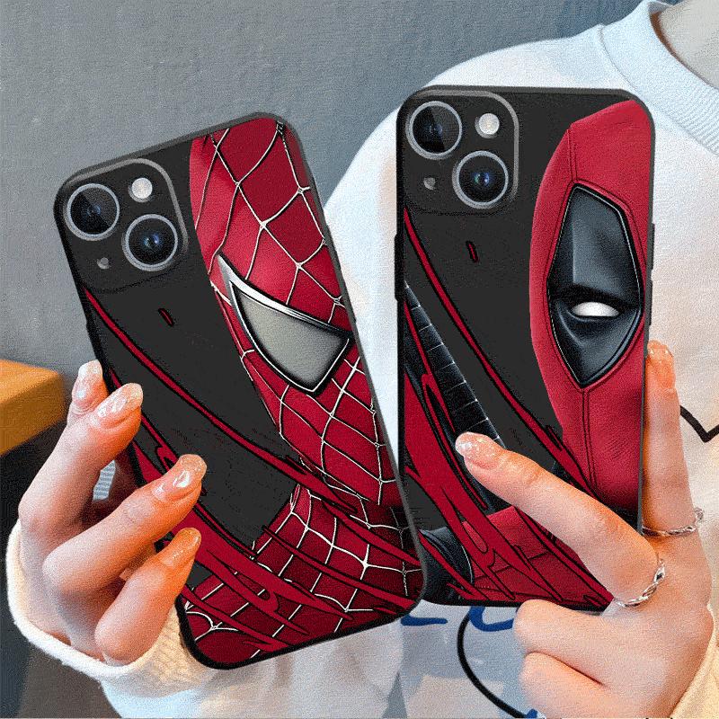 Marvel Spiderman Deadpool Phone Case for Huawei P20 P30 Pro P20 Lite 2018 P30 P40 Lite P Smart 2019 P Smart Z Soft TPU Shell