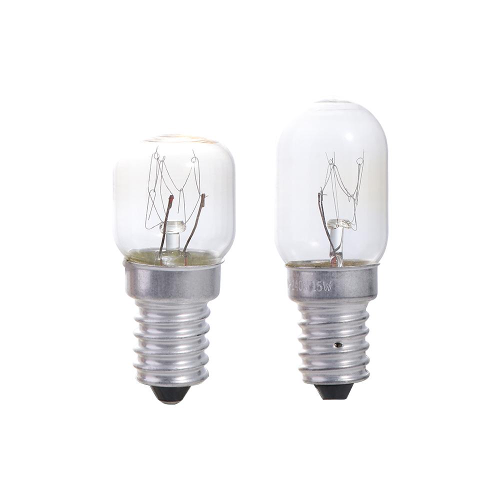 2pcs E14 Salt Lamp Bulb 15W Lamp Filament Light Bulb Oven Light Incandescent Bulbs  Appliance