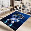 1 Stück Astro Bot Abenteuer Teppich für Spielzimmer Schlafzimmer Wohnzimmer Sofa Heimdekoration, Kinder Spielbereich Teppich Rutschfeste Fußmatte Y72311