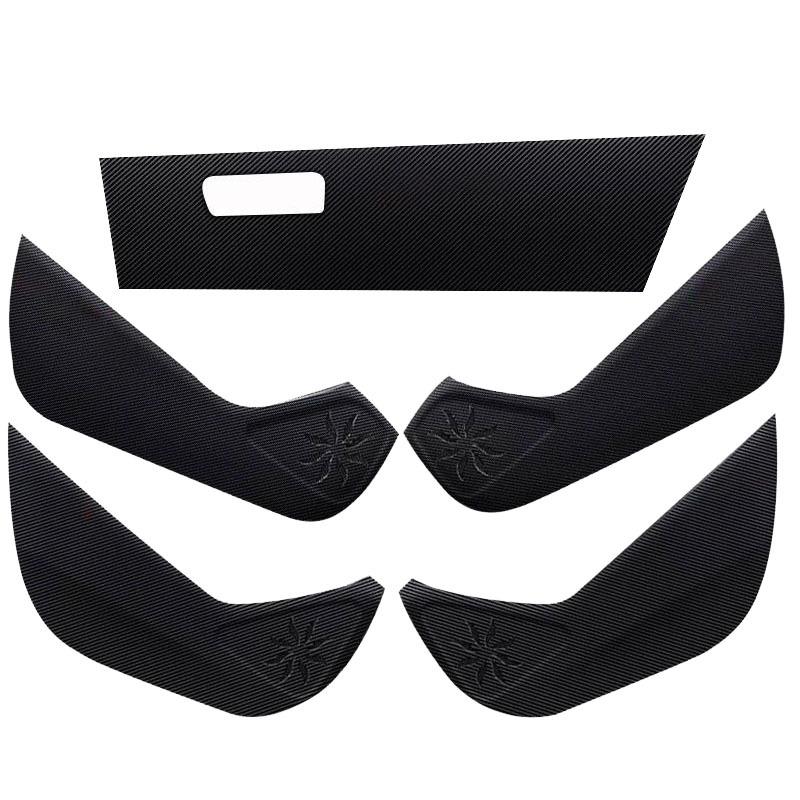 Car Door Anti Kick Pad Protection Stickers for Toyota Corolla 2014-2025 Glove Box Carbon Fiber Anti-dirty Sticker Accessories